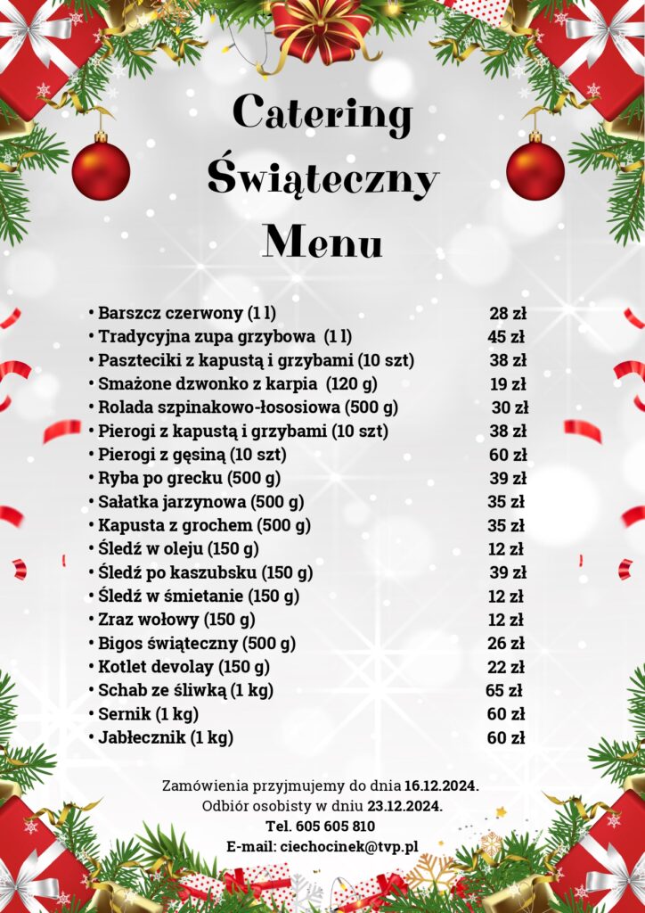 Catering Bożonarodzeniowy